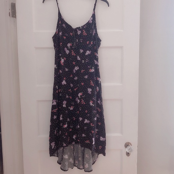 wild fable Dresses & Skirts - Wild Fable High-Low Button Down Thin Strap Floral Dress (M)
